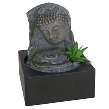 Cargar imagen en el visor de la galería, Fuente Agua Buda Feng Shui Salva interior Para Relajar Regalo Decoración Hogar