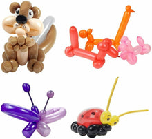 Cargar imagen en el visor de la galería, 100 Globos de Moldeables DIY Largo Forma Látex Decoración Matrimonio Fiesta Boda