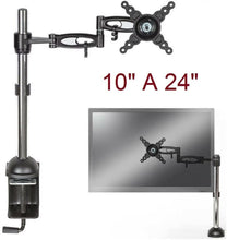 Cargar imagen en el visor de la galería, Soporte de mesa para monitor tv monitores de ordenador de 10" A 24"