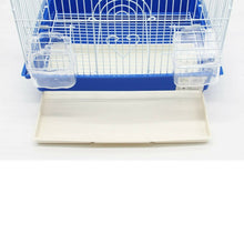 Cargar imagen en el visor de la galería, Jaula Pájaros Metal con Comedero Bebedero Columpio Saltador Cubeta 46x26x33 cm