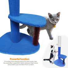 Cargar imagen en el visor de la galería, Maxiacota - Rascador Gato Juguete para Gatos con Juguete Bola Materiales Rugoso Accesorio Ideal para