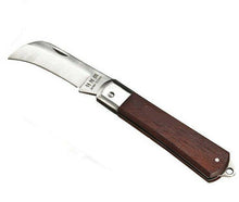Cargar imagen en el visor de la galería, Cuchillo electricista pelacables cuchilla plegable para PVC herramientas manual