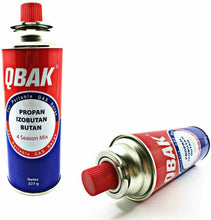 Cargar imagen en el visor de la galería, Cartucho de Gas ISO-250 Butano 227g 400ml, Bombona de gas, Recambio Lata de Gas para Hornillo portátil de camping o Soplete Quemador 4 unds