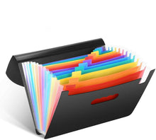 Cargar imagen en el visor de la galería, Clasificadores Carpeta fuelle de Acordeón Archivadora Extensible Portátil A4