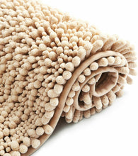Cargar imagen en el visor de la galería, Alfombra de Baño Antideslizante de Chenilla suaveBaño Absorbente Microfibra