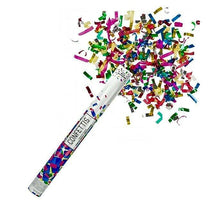 Cargar imagen en el visor de la galería, Cañón de Confeti Tubo Confetti para Fiesta Celebraciones Multicolor Metal Metalico 27 - 77 cm