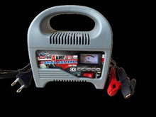 Cargar imagen en el visor de la galería, Cargador de bateria coche moto 6-12 V, 4/8A CON AMPERIMETRO