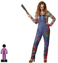 Cargar imagen en el visor de la galería, Disfraz Muñeca Sangrienta Mujer Adultos Para Halloween Carnaval Teatro