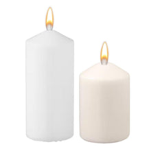Cargar imagen en el visor de la galería, Bloque vela prensa velón blanco para el hogar