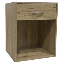 Cargar imagen en el visor de la galería, Mueble Mesita de Noche Armario Cajonera de 1 cajones CÓMODA MDF 40 mm Habitacion dormitorio 39x31xH48 cm
