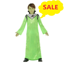 Cargar imagen en el visor de la galería, Disfraz Alien Verde Niño Infantil para Carnaval Fiesta Teatro