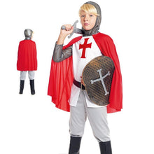 Cargar imagen en el visor de la galería, Disfraz Caballero Cruzadas Históricos Niño Infantil para Carnaval Fiesta Teatro