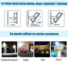 Cargar imagen en el visor de la galería, Extrastar Focos LED exterior con sensor de movimiento,30W Patio[Clase de eficiencia energética A+