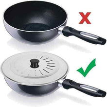 Cargar imagen en el visor de la galería, Tapadera Adaptable Tapa para Olla de Acero Inoxidable Sarten Cacerola Cocina