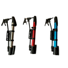 Cargar imagen en el visor de la galería, Mini Bomba de Aire para Bicicleta, inflador portátil con vávula Presta plegable