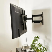 Cargar imagen en el visor de la galería, Soporte de pared para tv con brazo plasma led lcd, 400x400, 30kg, 13"-50", 51-455mm, -3ª-+10ª, 180ª