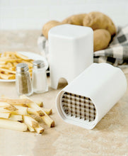 Cargar imagen en el visor de la galería, CORTADOR DE PATATAS CON CUCHILLAS ACERO INOXIDABLE CORTA PATATAS CALIDAD