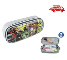 Cargar imagen en el visor de la galería, Estuche Graffiti escolar portatodo lapicero portalapices infantil niños