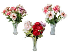 Cargar imagen en el visor de la galería, Ramo de Flores secas Artificiales Cementerio Mesa Decoración Boda hogar regalo