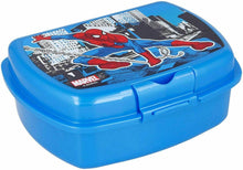 Cargar imagen en el visor de la galería, Spiderman - Lote mochila, sandwichera fiambrera, taza y bolsa merienda cole