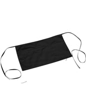 Cargar imagen en el visor de la galería, Delantal corto de cocina professional 35 x 55 cm cocinero talla unica negro y blanco