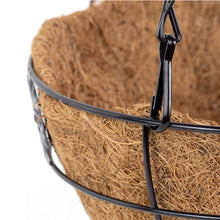 Cargar imagen en el visor de la galería, Macetero Colgante de Coco - Maceta con Cadena y Gancho - Decoración Colgante para Hogar, Terraza,