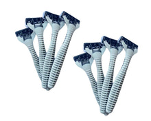 Cargar imagen en el visor de la galería, 8 Maquinillas desechables hombre afeitadora manual de 4 hojas afeitar