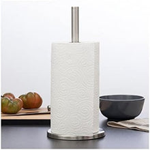 Cargar imagen en el visor de la galería, Portarollos de Papel de Cocina Acero Inoxidable 32 CM, Soporte de Rollo de Papel de Cocina