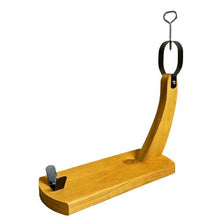 Cargar imagen en el visor de la galería, Soporte Jamonero + cuchillo Cortar Pata y Paleta de Jamon Serrano e Iberico