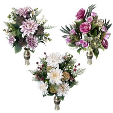 Cargar imagen en el visor de la galería, Ramo Flores secas Artificiales Cementerio Mesa Decoración Boda hogar regalo