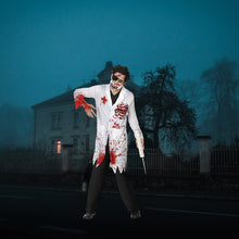Cargar imagen en el visor de la galería, Disfraz doctor sangriento hombre adulto zombie