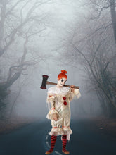 Cargar imagen en el visor de la galería, Disfraz Payaso payasa macabra Infantil unisex niño niña Para Halloween Carnaval Teatro