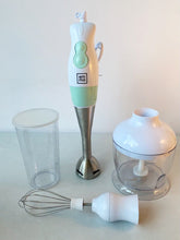 Cargar imagen en el visor de la galería, Emma Set de Batidora 250 W Acero Inoxidable y picadora mango con Vaso trituradir y varillas, trituradora, Licuadora, Vaso de precipitad