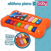 Cargar imagen en el visor de la galería, Piano y xilófono infantil 2 en 1 CB Toys