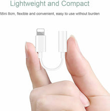 Cargar imagen en el visor de la galería, Adaptador de auriculares iPhone Audio Jack adaptador compatible con IOS