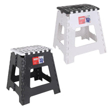 Cargar imagen en el visor de la galería, Taburete Plegable plastico 38 cm 110 kg Seguridad Niños Multiuso antideslizante