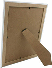 Cargar imagen en el visor de la galería, Marco de Fotos (Blanco) de madera para Pared y Mesa MOD-257, Ancho Bastidor 1,90