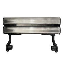 Cargar imagen en el visor de la galería, Quttin - Dispensador Portarrollos De Cocina Para Papel de Aluminio Film Trasparente Papel De Cocina Organizador 3 En 1 Para Pared 34x20x9 cm