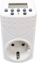 Cargar imagen en el visor de la galería, Temporizador con Enchufe digital de 24 horas 230V 16A Max:1800 w O 3680W …