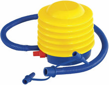 Cargar imagen en el visor de la galería, Inflador manuaI nflatables Hinchador 13 Cm PVC, Azul, Amarillo, 13cm