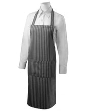 Cargar imagen en el visor de la galería, Delantal largo con peto de cocina professional 60 x 90 cm cocinero