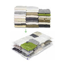 Cargar imagen en el visor de la galería, Bolsa al Vacío Ropa 6 unds Almacenaje Ahorro Espacio 80% Edredones, Almohadas