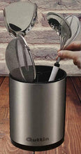 Cargar imagen en el visor de la galería, Bote utensilios giratorio inox 16x16X20CM Quttin
