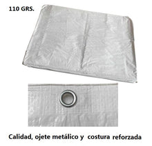 Cargar imagen en el visor de la galería, Toldo lona cubierta protector de polietileno impermeable reforzado 110 GRS
