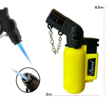 Cargar imagen en el visor de la galería, Mechero Turbo Fluor LLAMA SOPLETE Anti Viento Encendedor Encendido Eléctrico