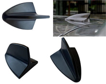 Cargar imagen en el visor de la galería, Antena Decorativa de Coche en Forma de Aleta de Tiburón - Adhesiva y Universal - Color Negro