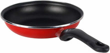 Cargar imagen en el visor de la galería, Sartén Praga de acero vitrificado exterior color rojo. Antiadherente todo tipo
