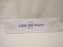 Cargar imagen en el visor de la galería, PAQUETE 500 FOLIOS HOJAS BLANCO DIN A4 80 GR PAPEL FOTOCOPIADORA IMPRESO