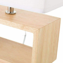 Cargar imagen en el visor de la galería, Lámpara de sobremesa de madera blanca nórdica para salón Fantasy