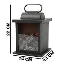 Cargar imagen en el visor de la galería, Farol Chimenea Decorativa Led Efecto De Simulación Llama De Fuego De Brasas